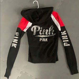 PINK Sequin Sweatshirt